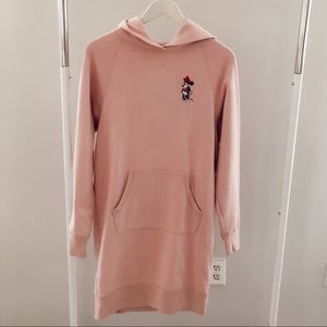 Uniqlo x Disney Minnie Mouse sweatshirt dress Sz S